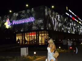 Najlepse osvetljen trzni centar u Novom Sadu – Promenada