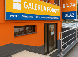 Osvetljenje prodajnog lanca Galerije Podova