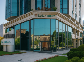 Osvetljenje filijale Banka Intesa – Milentija Popovića, Beograd